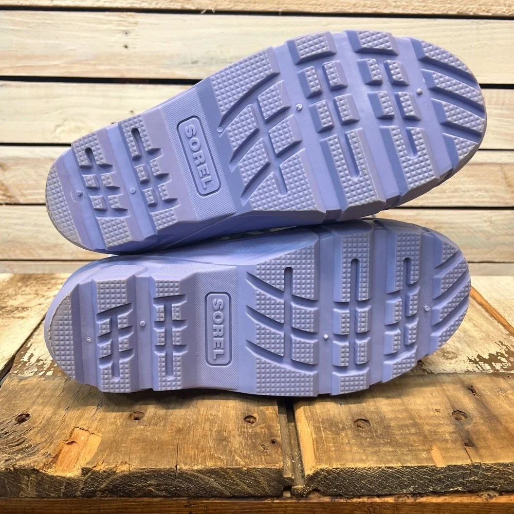 Sorel Blue Purple Disney Frozen Elsa Snow Boots Winter Kids Size 5